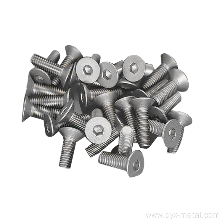 High Quality Titanium Countersunk Head Bolts for Vehicles