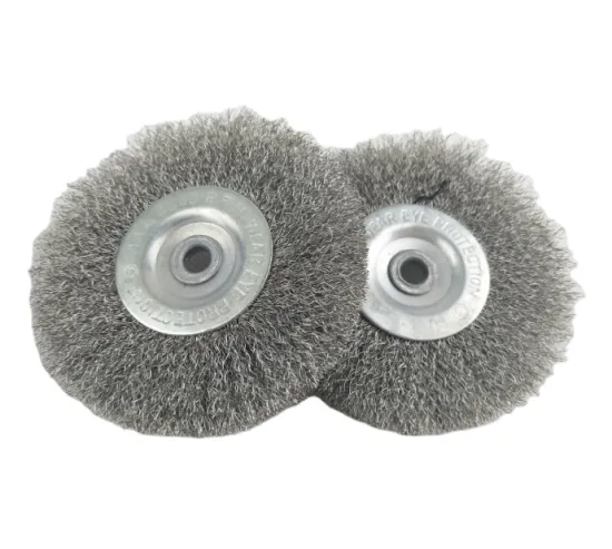 Wholesale 10mm Round Steel Wire Brush Stainless Steel Polishing Brush