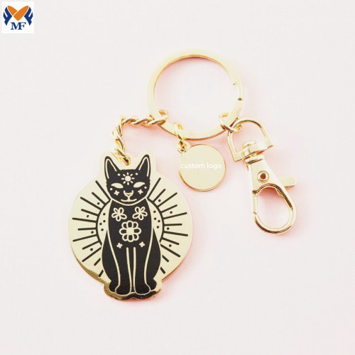 Metal Craft Custom Anime Enamel Keychain
