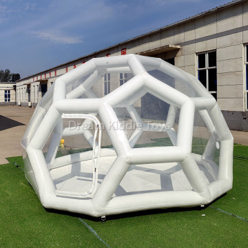 Luxury Inflatable Football Shape Bubble Tent for Garden Lawn