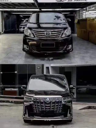Body Kits for Toyota Elfa 20 Series Upgrade to 35 Series and Later 2020 Models