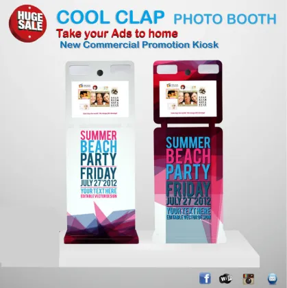 Fashion design for basic weeding an dparty photo booth machines