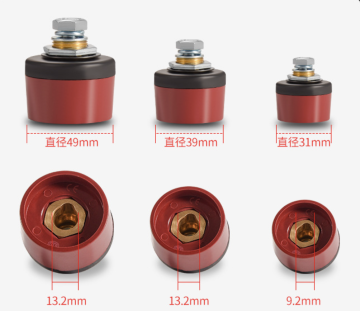 Welding Machine Quick Fitting Male Cable Connector Socket Plug Adapter