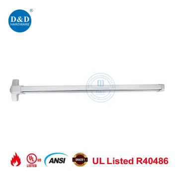 UL ANSI Touch Panic Push Bar for Commerial