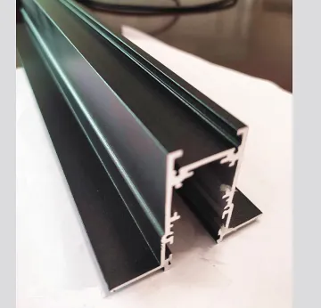 high quality flushed mounted magnetic track rail