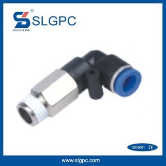 pneumatic long elbow connector push in fitting