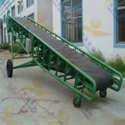 Portable Movable Belt Conveyor Design: Chinese Mobile Rubber Belt Conveyor