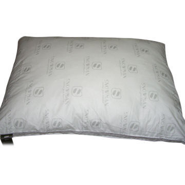 Printing 100% cotton fabric 90% white duck down pillows, measures 60x70cm