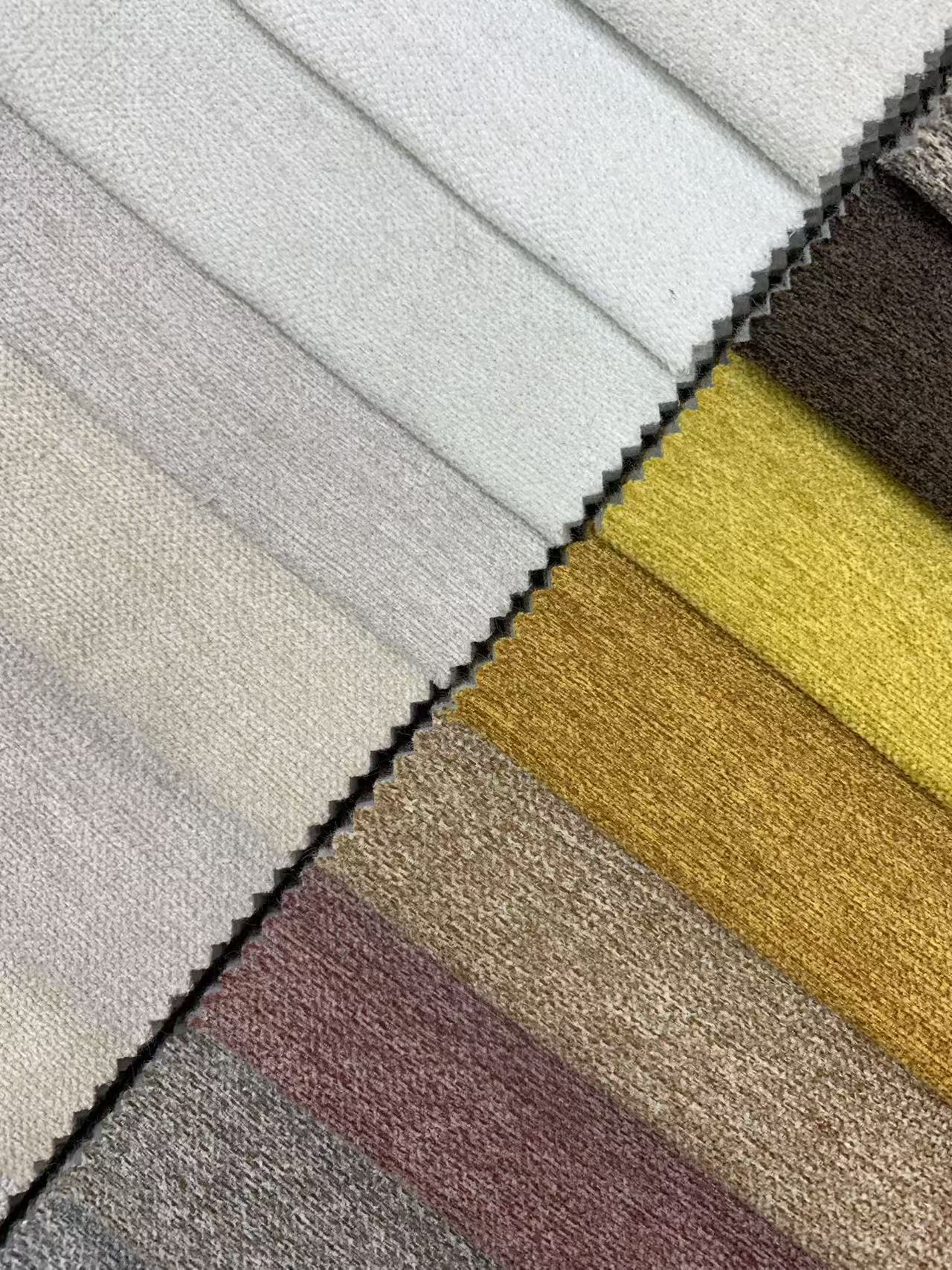 Velvet Upholstery Fabric for Sofa
