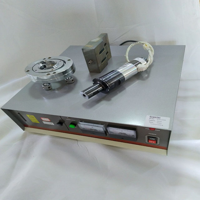 Ultrasonic Generator Set by Ginpertec: 15 kHz & 20 kHz Frequency with Booster Transducer and Horn