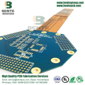 Rigid-flex PCB 8-lager Hög precision ENIG Bule