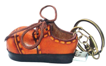Small Leather Shoes USB Flash Disk