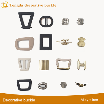 Custom Alloy Shoe Buckles with Unique Designs