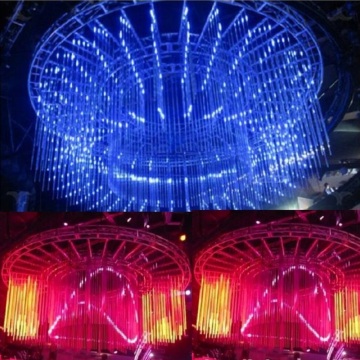 ディスコクラブ天井RGB 3D LEDチューブ照明