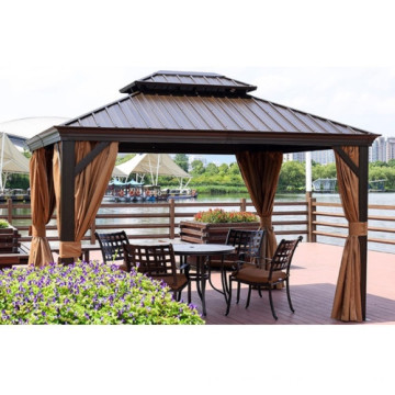 Modern Outdoor Roman BBQ Grill Gazebo for Large Families