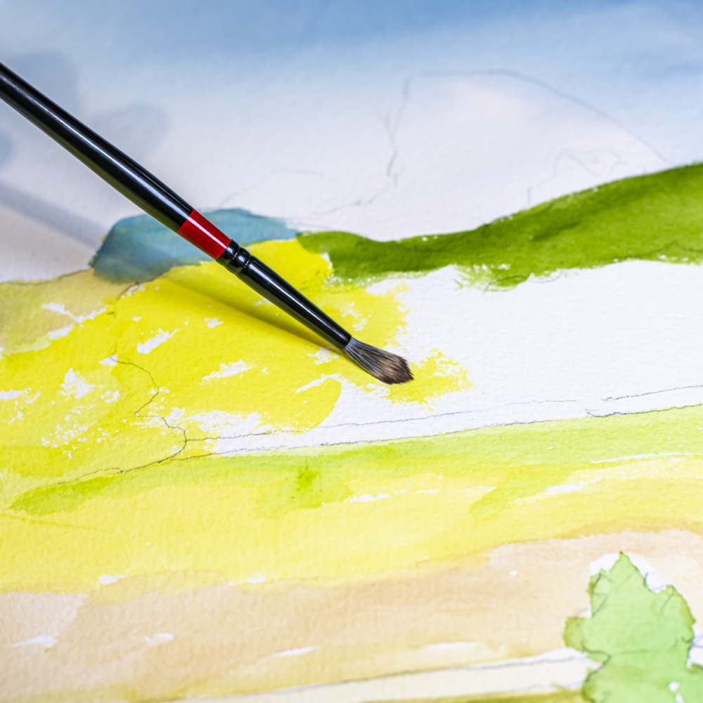 drawing brushes set