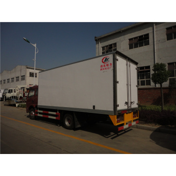 Dongfeng insulation body van truck