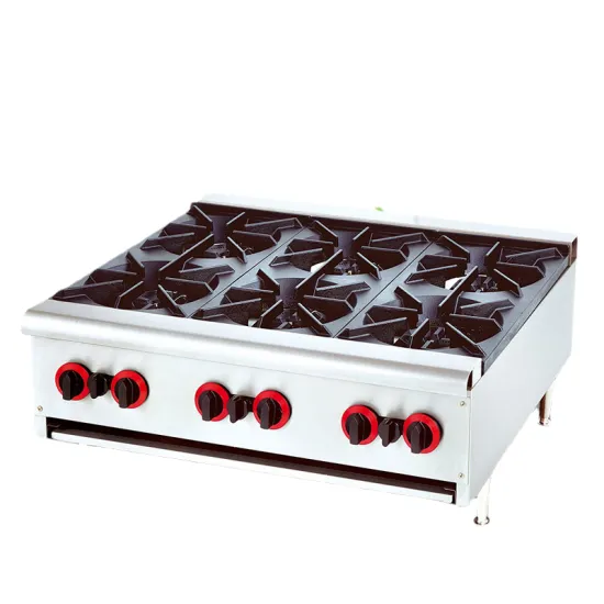 Xumao Gas 4 head 6 8 claypot stove commercial desktop gas casserole cooker restaurant equipment manufacturers direct sales