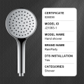 Wels 3 Star 9L/min Chrome Hand Shower