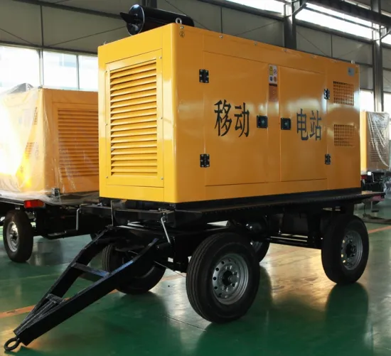 Mobile Diesel Generator Set Powered by Perkins Cummins Doosan Engine