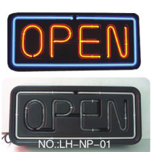 Plastic Open Sign