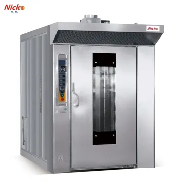 Hotel Equipment Bread Bakery Equipment Stainless Steel Rotary Gas Oven