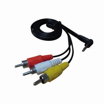 High-speed DC 3.5mm to 3 RCA Cables
