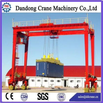 Rubber Tyred Electric Hoist Gantry Crane/ Bridge crane