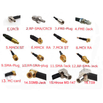 SMA -Gummiantenne 2,4 GHz 5,8 GHz