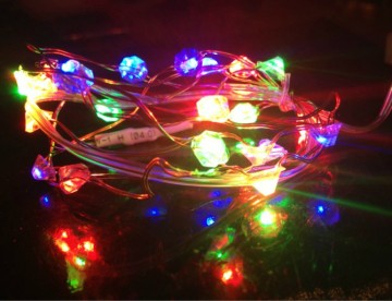 Copper String Light LED Decoration Light, RGB, Curtain Light, Christmas Items Decoration Light Dry Tree for Decoration