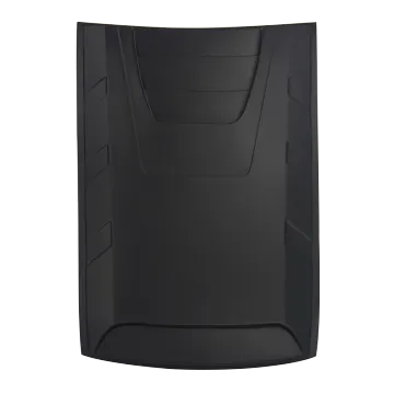 YCSUNZ Hilux 2021 Matte Black Front Bonnet Hood Scoop Cover for Toyota Hilux 2022-2023