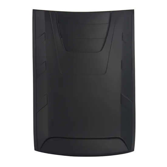 YCSUNZ Hilux 2021 Matte Black Front Bonnet Hood Scoop Cover for Toyota Hilux 2022-2023