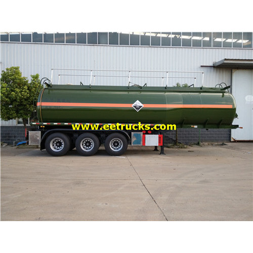 30m3 Bulk Hydrochloric Acid Phân phối Semi-Trailers