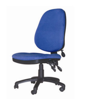 fabric Clerk computer chair with no arm