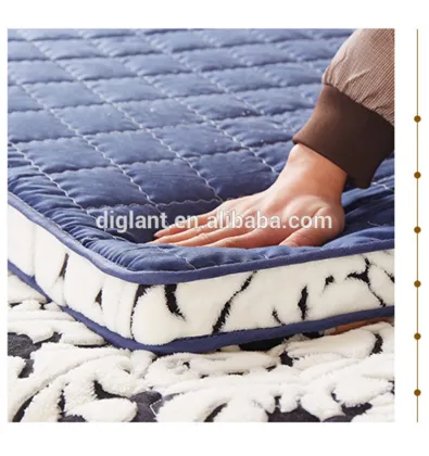 Diglant Mattress Comfortable colchones fleece latex mattress foldable soft massage mattress