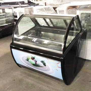 OEM Snack Showcase: Ice Cream Display Cabinet - Small Mini Model
