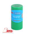 Barras de barras de hdpe 500 verde preto branco