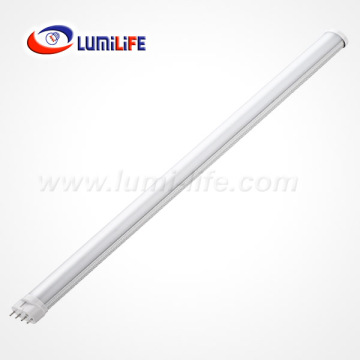 LUMILIFE High quality 18W Clear cover2G11 LED Tube