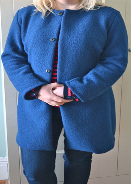 100%boiled wool fabric for jacket and coat