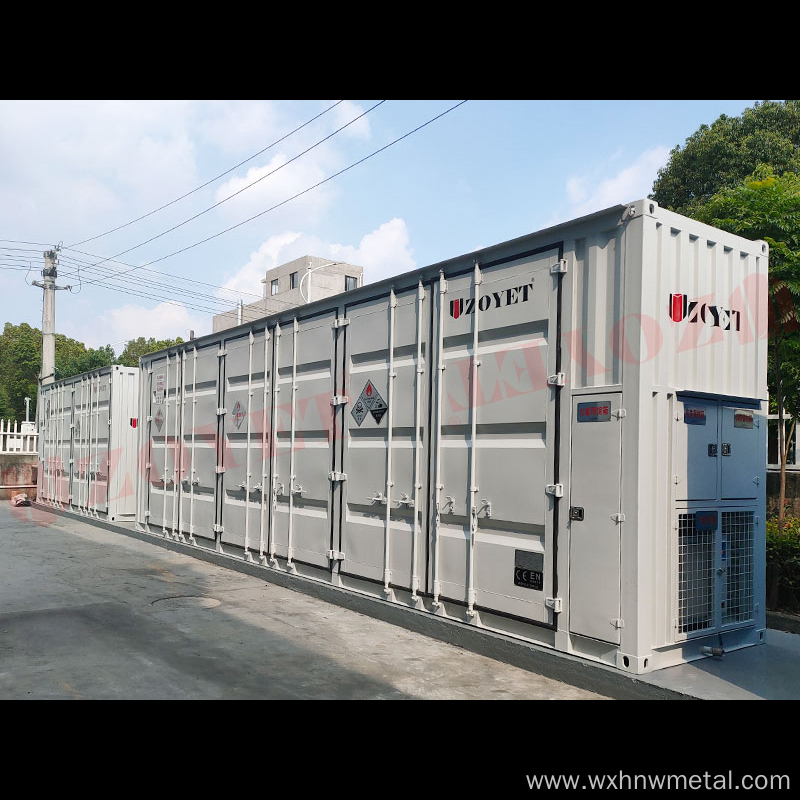 ZOYET Outdoor chemical metal storage container warehouse