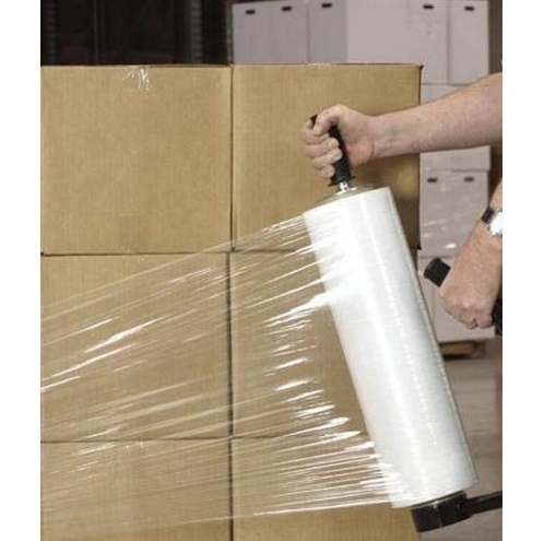 Phim kéo dài bao bì nhựa PE trong suốt Transparent PE Plastic Packaging Pallet Stretch Film