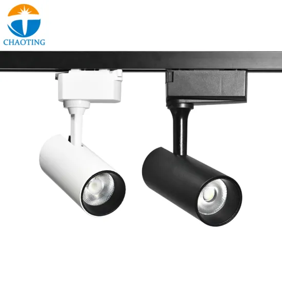Commercial Adjustable LED Track Lights - 165-240V, 10W-30W, CCT 3000K-6000K, Black Color Spot Light