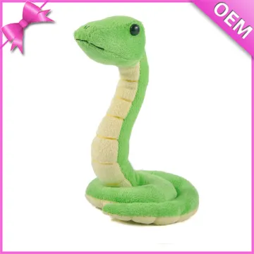 China Factory OEM Wondelful Plush Snake Green snake stuffed animal plush toy