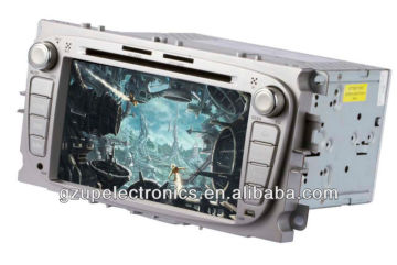 all in one digital screen 7" car gps navigation for Focus 2008 with bluetooth TV steering control