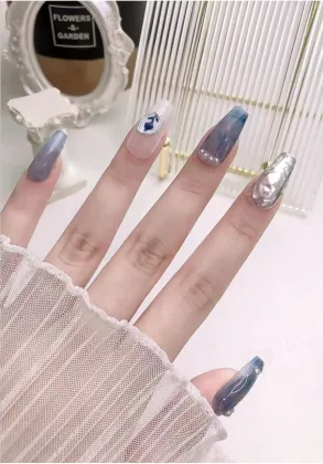 Natural Irregular Sea Shell Slice Nail Art Decoration