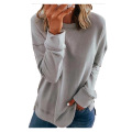 Langarm leichter Pullover