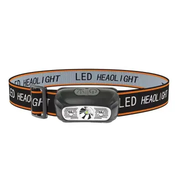 Waterproof Rechargeable Headlamp with Rotatable Headlight: Strong XPE Induction Light for Emergency and Outdoor Use