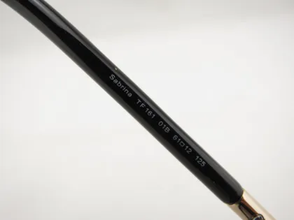 Black High Definition Sun Glasses, Tom Ford Womens Sunglasses For Girls Sabrina Tf161 01b