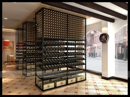 Shentop stainless steel wine rack cabinet cabinet refrigerated wine dispenser wine refrigerator cabinet