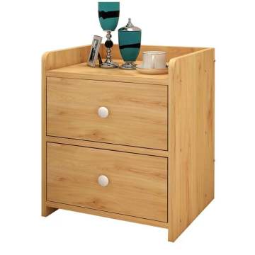 Solid Wood Nightstand with Drawers: A Stylish Bedside Table Cabinet